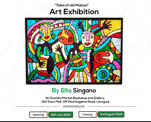 'Tales of Old Malawi' Art Exhibition at Chambo Market by Ellis Singano